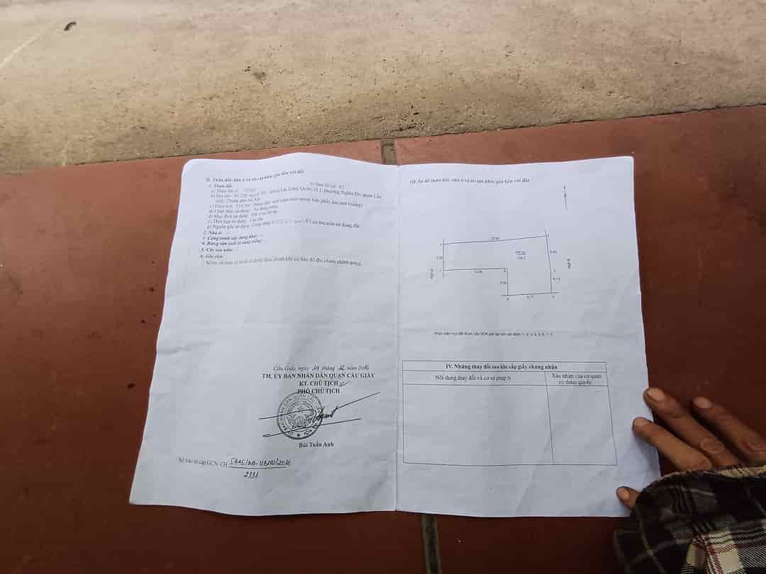 Chính chủ bán nhà 2 mặt tiền đường Lạc Long Quân, tổ 1, phường Nghĩa Đô, Cầu Giấy, HN