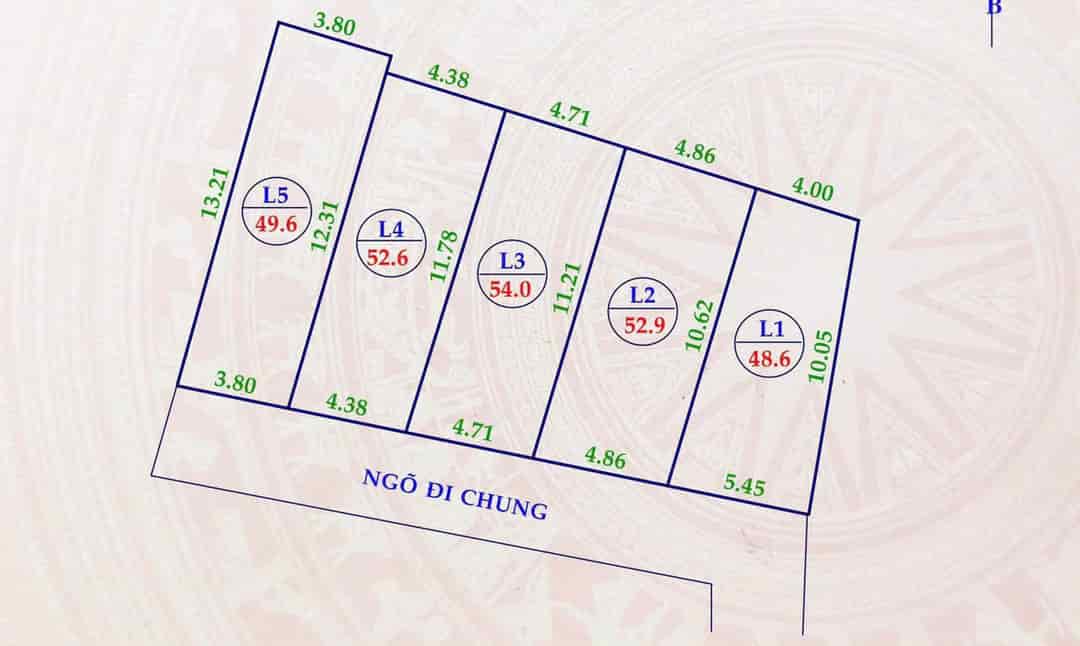 Hàng phân lô, chỉ chưa đầy 500m tới Vin Cổ Loa, hàng F0