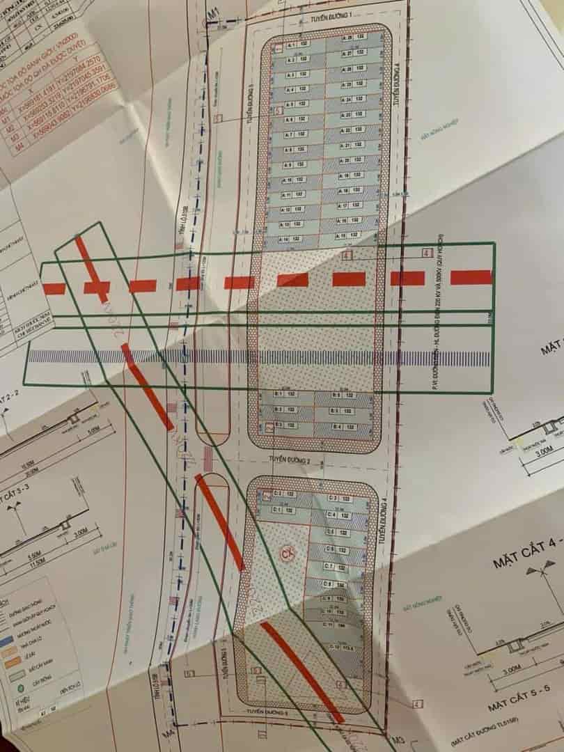 Mặt bằng đường Tỉnh lộ 515B, xã Thiệu Lý, Thiệu Hoá, Thanh Hóa