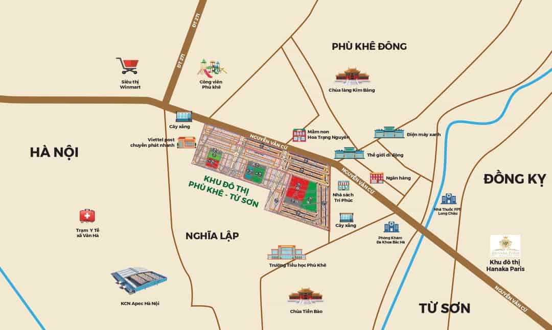 TC 4 tỷ sở hữu nhà phố KD bất chấp, cách Vin Cổ Loa 6km