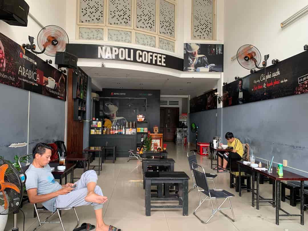 Quận 7, sang rẻ quán cafe Napoli, giá rẻ chỉ 74 tr, mt kinh doanh, khu văn phòng