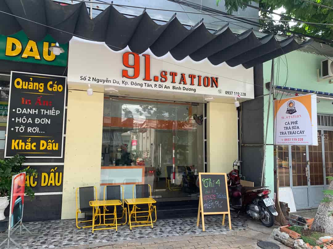 Bình Dương, sang rẻ chỉ 69 tr quán trà, cafe, nước ép sát 3 trường học, khu trung tâm