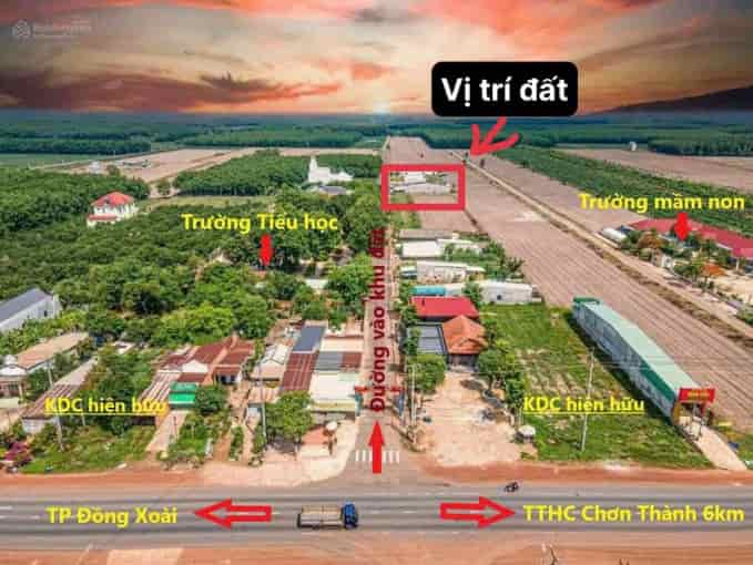 bán lô đất gần trường tiểu học, 250m2 giá chỉ 650tr sở hữu ngay sổ hồng riêng