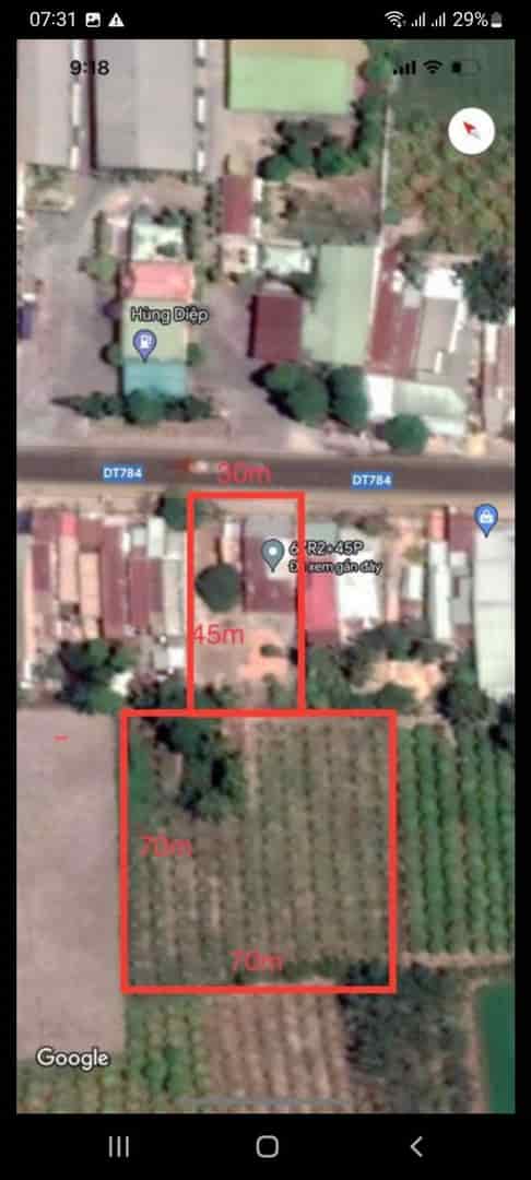 Bán đất ngay ngã ba đất sét, KCN Scansports xã Truông Mít, Dương Minh Châu, Tây Ninh