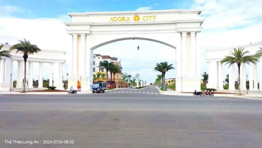 Nền Agora City tâm điểm mới nóng nhất tại Thủ Thừa, Long An