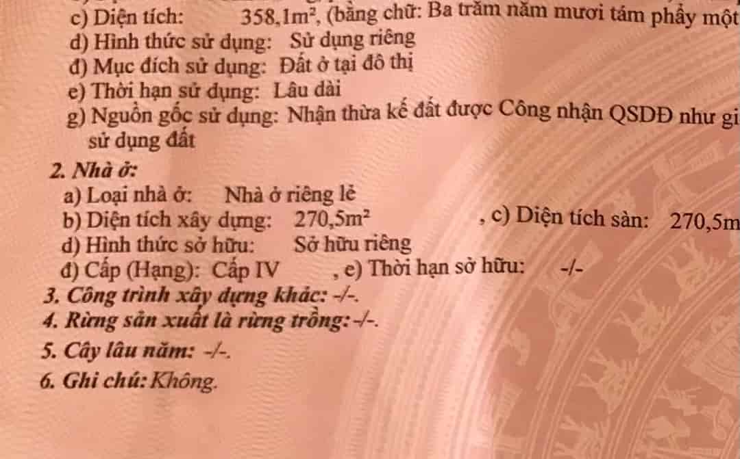 Chính chủ cần bán cần bán nhanh đất & nhà mặt tiền đường Hải Phòng