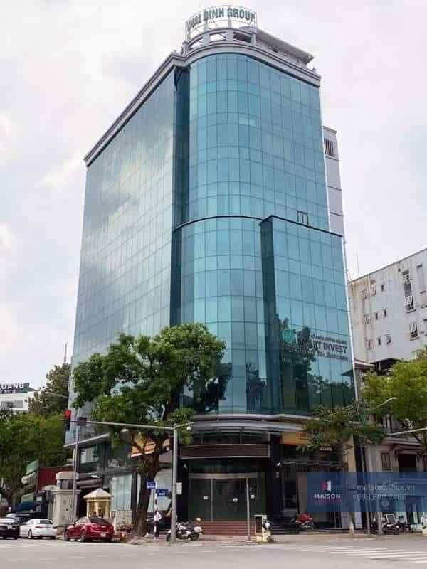 Tòa văn phòng hạng B vip nhất mặt phố Đại Cồ Việt, 500m2, 12 tầng, mt 35m, 490 tỷ