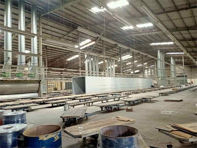 Bán hoặc cho thuê nhà xưởng có sẵn dây chuyền sơn, chủ trương sản xuất gỗ xa KDC