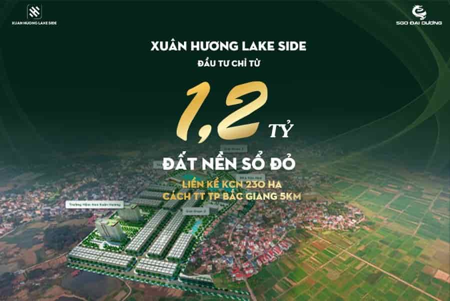 Ra mắt đợt 1 dự án Xuân Hương Lake Side, chỉ từ 1.2tỷ/lô 90m2