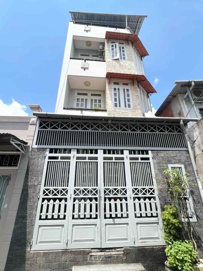 Nhà mới 4 tầng hẻm trước nhà 6m đường Hồ Thành Biên, P.4, Q.8