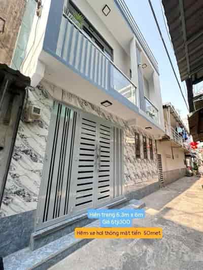 Nhà mới 3 tầng HXH đường Huỳnh Mẫn Đạt P.2, Q.5