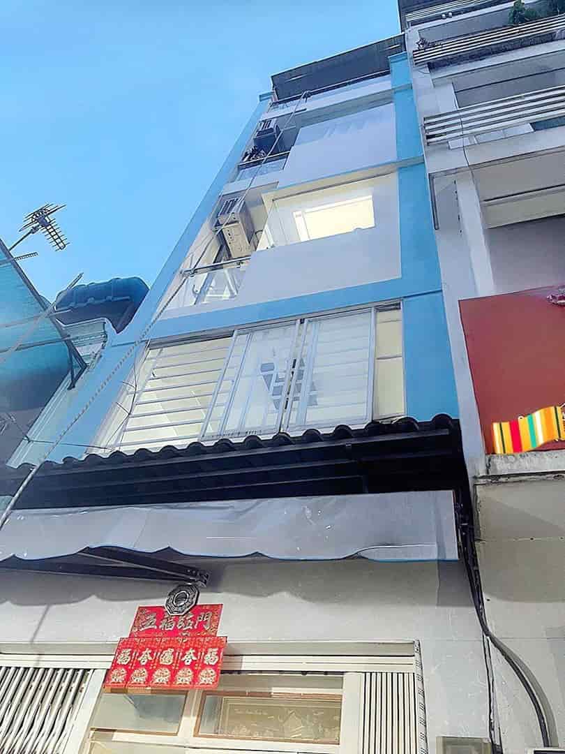 Nhà mới 5 tầng hẻm thông đường Nguyễn Tri Phương P4, Q10