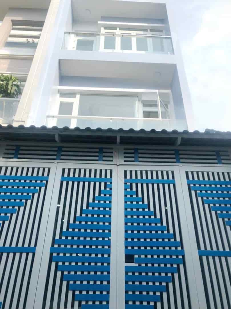 Nhà mới 4 tầng sát MT Bông Sao phường 5 quận 8 giá 6 tỷ 8
