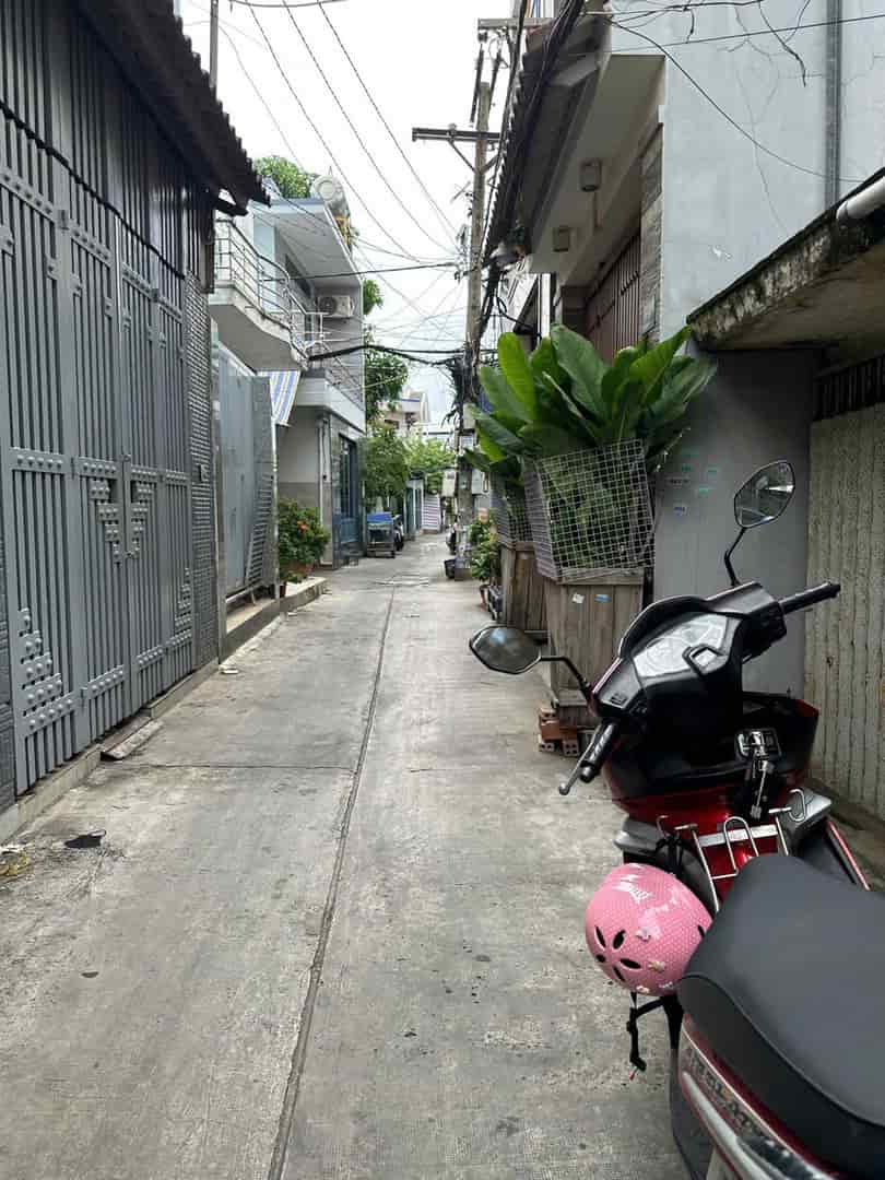 Nhà hẻm thẳng 3.5m 2 lầu, ST Bùi Minh Trực P5, Q8