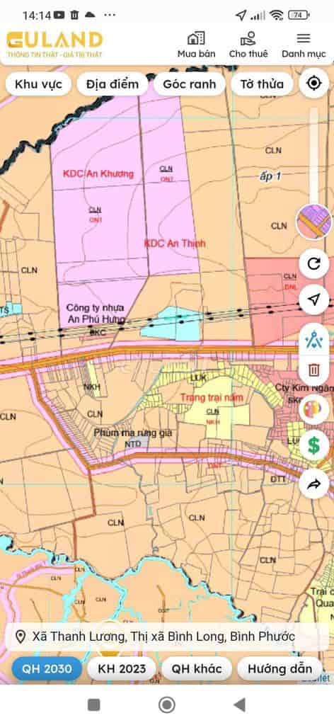 Chính chủ cần bán lô đất nền mặt tiền đường DT 757 QH 42m, Bình Phước