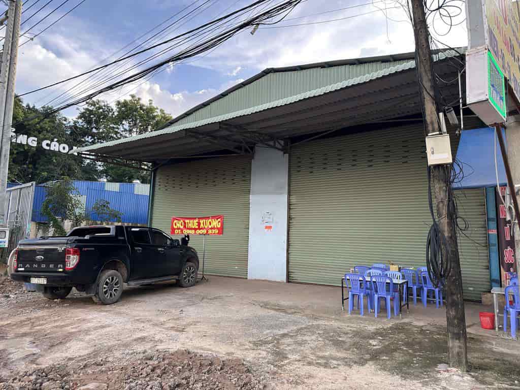 Cho thuê nhà Xưởng gần Bia Chiến Thắng, Quốc lộ 13, Thị trấn Lai Uyên