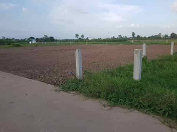 Đất nền thổ cư xây nhà ở 200m2, đường số 12, tx Gò Công, Tiền Giang.