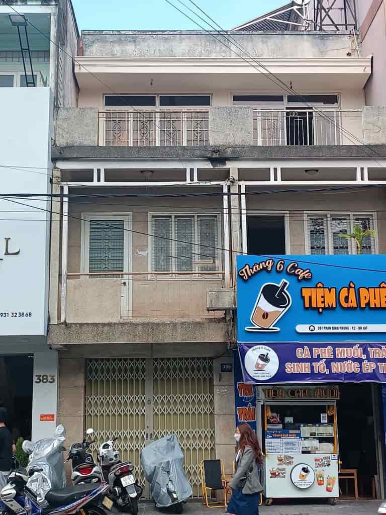 Cho thuê nhà mới sơn sửa trung tâm mặt tiền đường Phan Đình Phùng, Phường 2, Tp Đà Lạt
