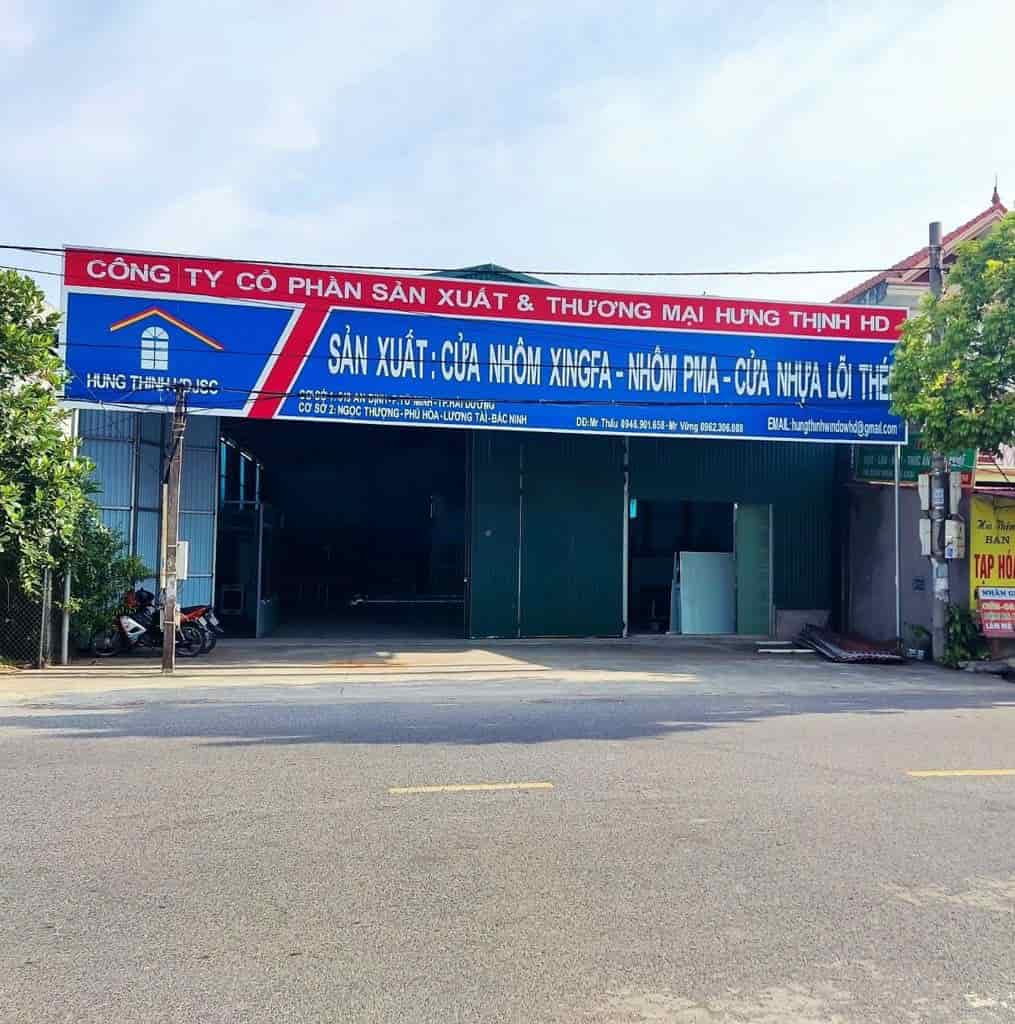 Chính chủ cho thuê nhà xưởng mặt tiền tỉnh lộ 281 Lương Tài, Bắc Ninh