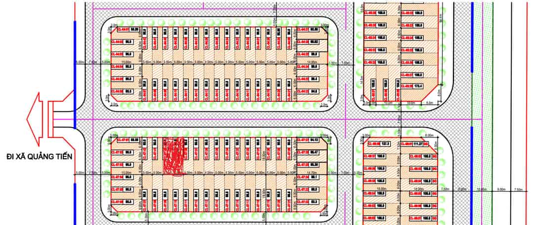 Bán 2 lô đất biển Sầm Sơn liền nhau cực đẹp (5x18m)/lô