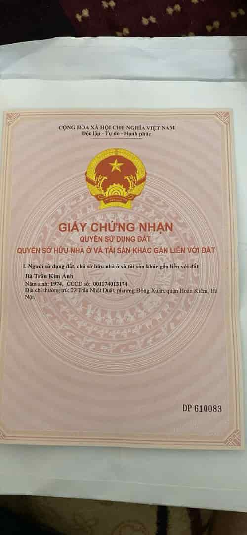 Chính chủ bán nhà riêng Bắc Cầu Ngọc Thụy Long Biên