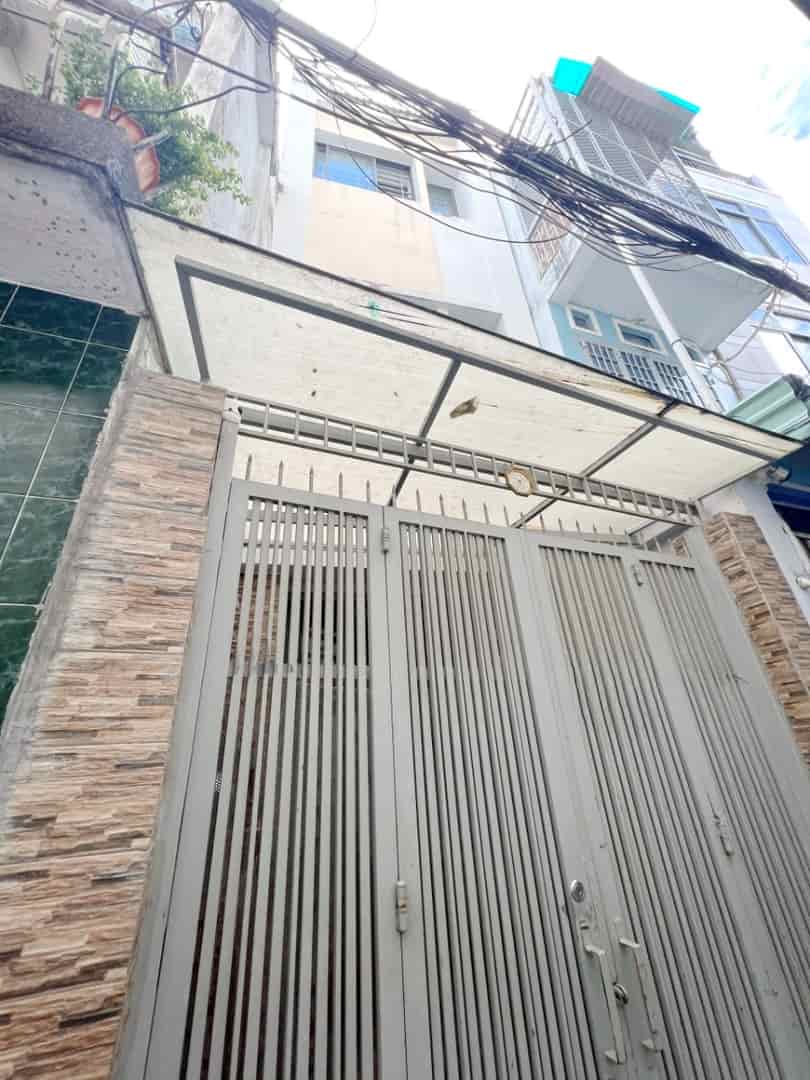 Nhà 4 tầng nở hậu 5.5m, hẻm thông đường Lý Thái Tổ, P10, Q10