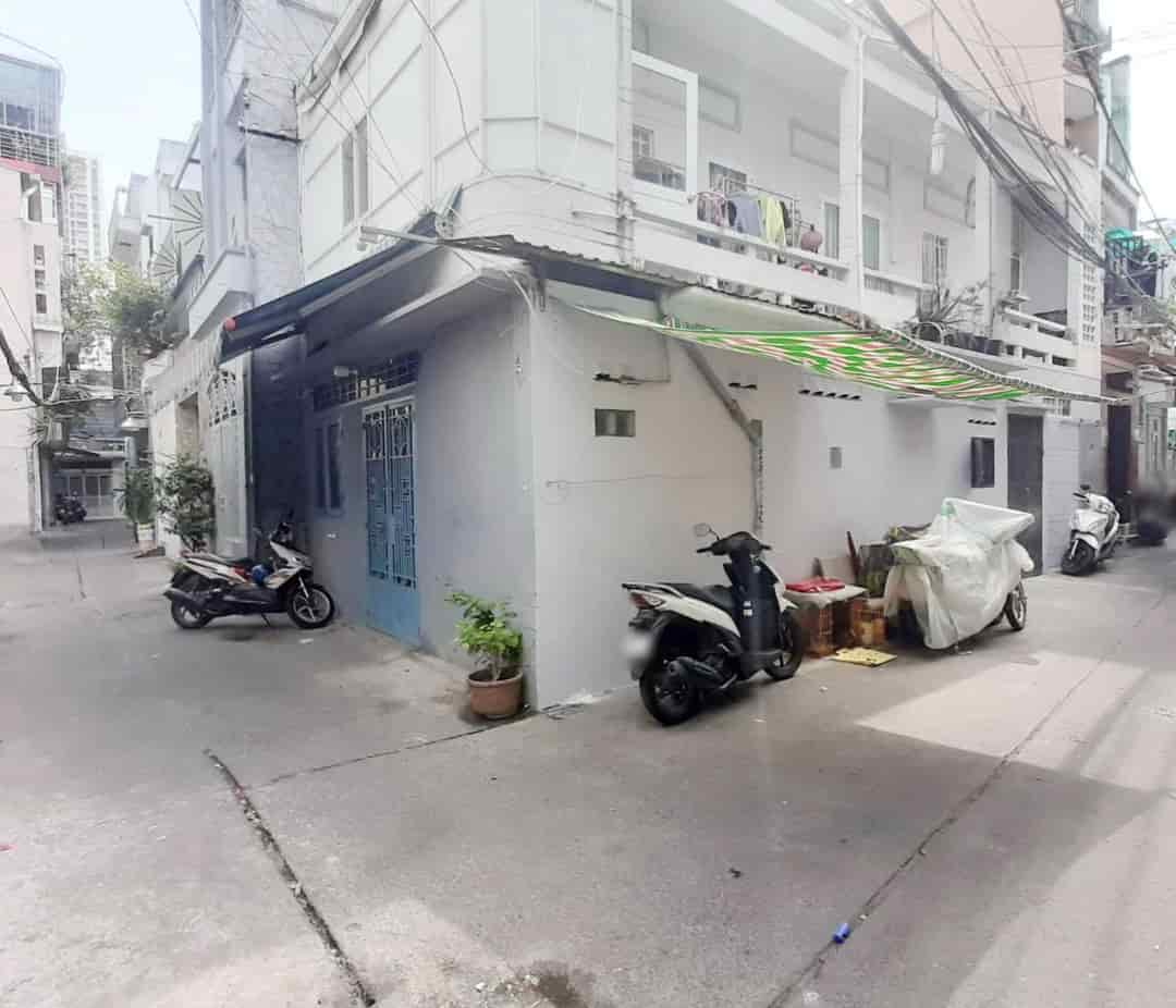 Nhà 2 tầng nở hậu gần hẻm ô tô đường Nguyễn Cảnh Chân, P. Cầu Kho, Q1, giá 4,5 tỷ TL