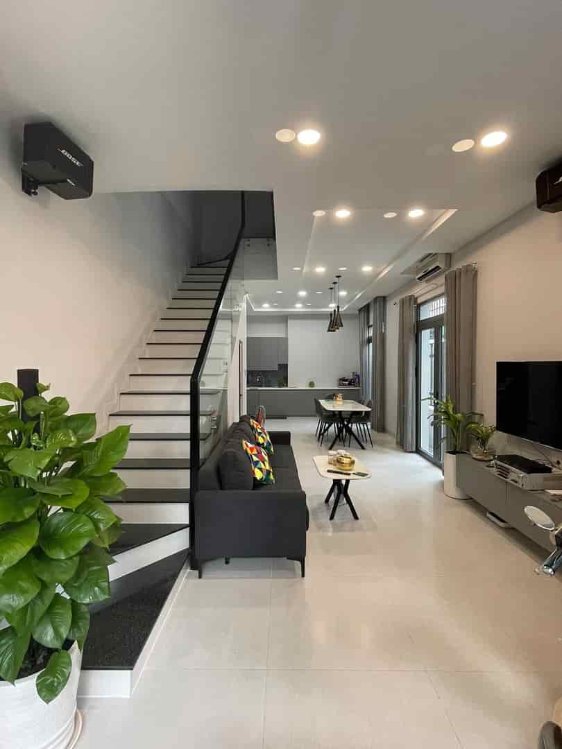 Nhà 4 tầng Trinh Đình Trọng, 65m2, hẻm xe hơi thông, ngang 5m, sát Đầm Sen, chỉ 9.1 tỷ