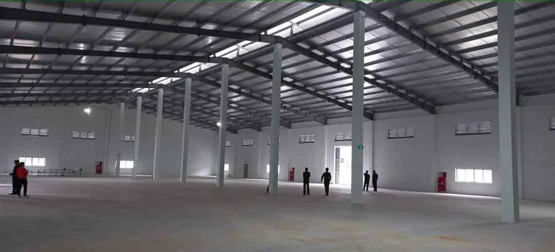 Cho thuê kho xưởng tại KCN Thanh Oai, Hà Nội, diện tích 2600m, sẵn 100m văn phòng, khung Zamil cao 12m