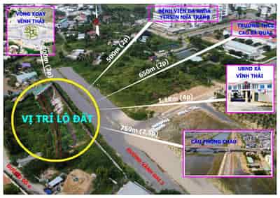 Bán đất Vĩnh Thái mặt tiền đường Vành đai 3 Nha Trang giá chỉ 2,43 tỷ