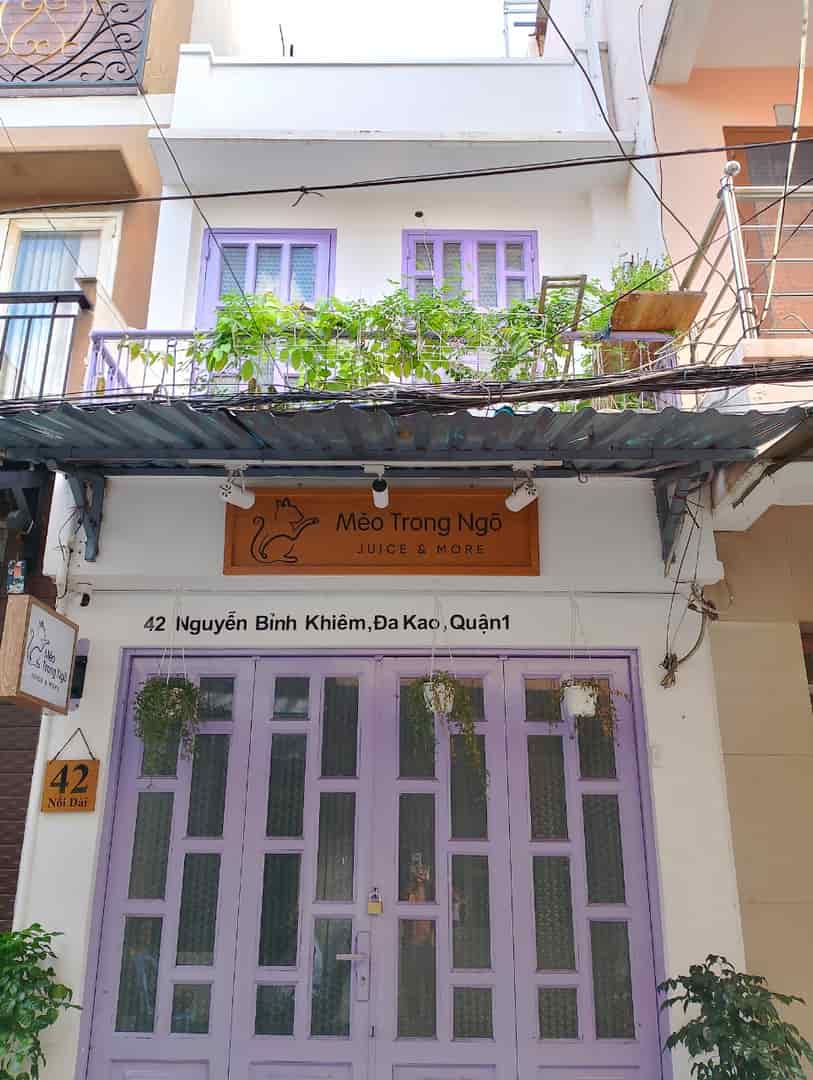 Chính chủ bán nhà tại 42 đường Nguyễn Bỉnh Khiêm, Phường Đa Kao, Quận 1, DT 32m2, giá bán 6 tỷ