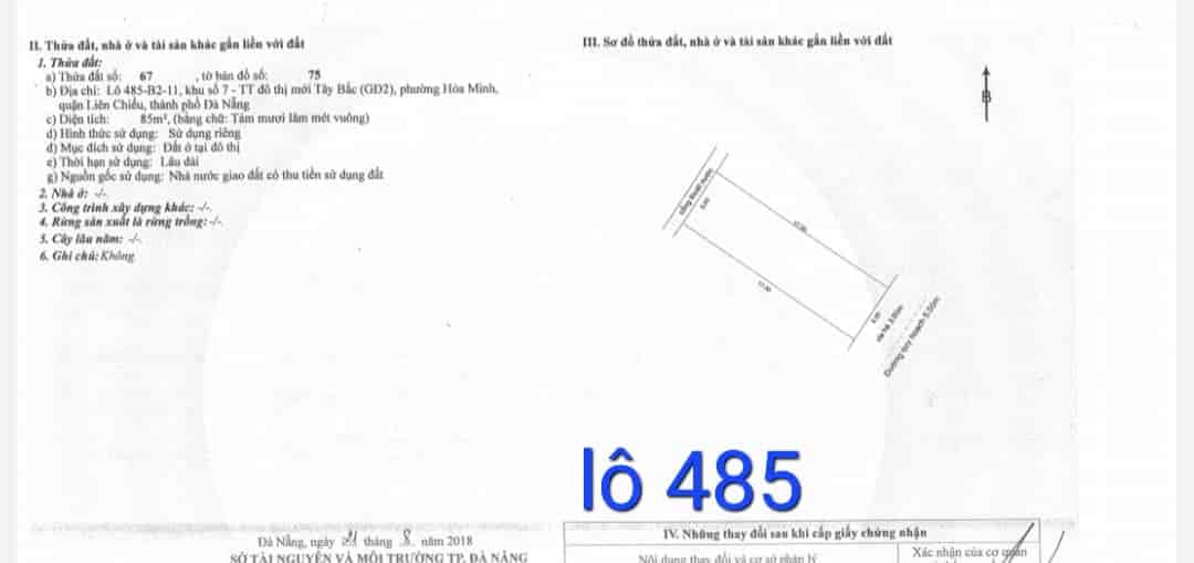 Bán đất 1 cặp đường Hòa Phú 14, Gò Nảy 9 cũ