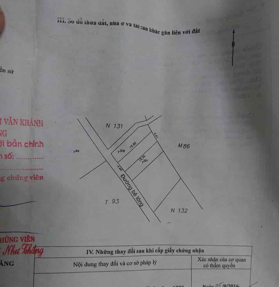 Bán đất 2 mặt tiền đường Nghi An 3, Hòa Phát, Cẩm Lệ, Đà Nẵng