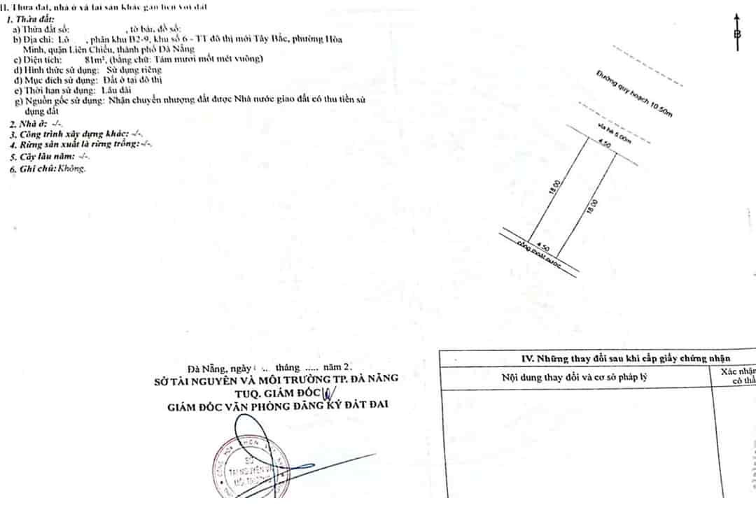 Bán đất đường 10.5m Trần Triệu Luật, thông Nguyễn Sinh Sắc