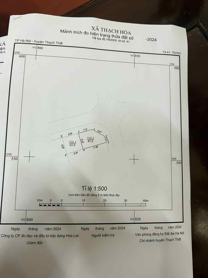 Chính chủ cần bán lô góc 85m và lô thường 65m, TĐC ĐHQG Hòa Lạc giá cắt lỗ