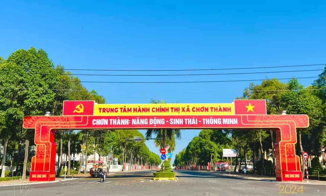 Cần bán đất mặt tiền Nguyễn Văn Linh 5x30m gần KCN Becamex Chơn Thành  giá rẻ chính chủ, sổ sẵn