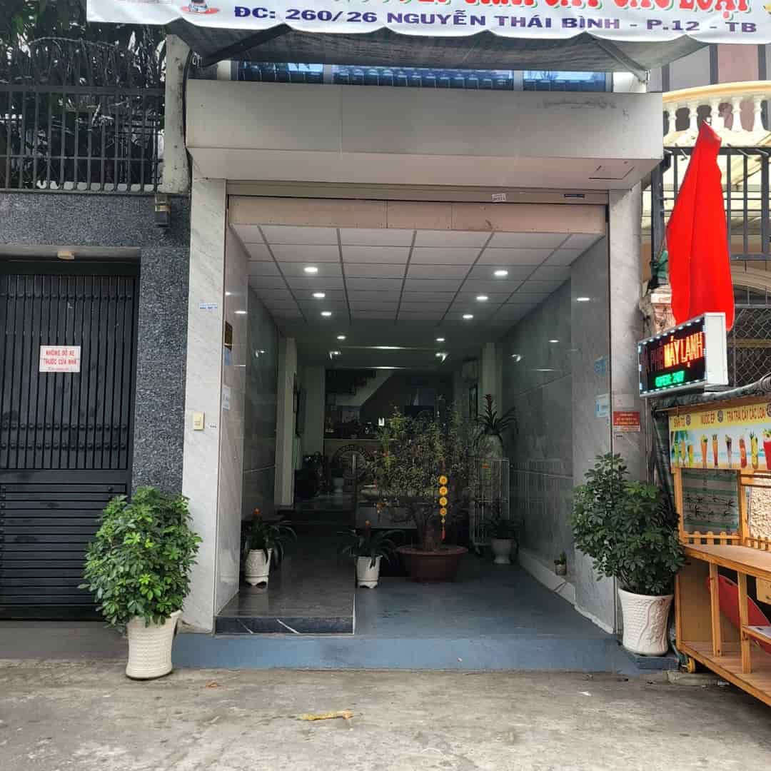 Cho thuê văn phòng tại số 260/26 đường Nguyễn Thái Bình, p.12, q.Tân Bình, phòng mới 100%.