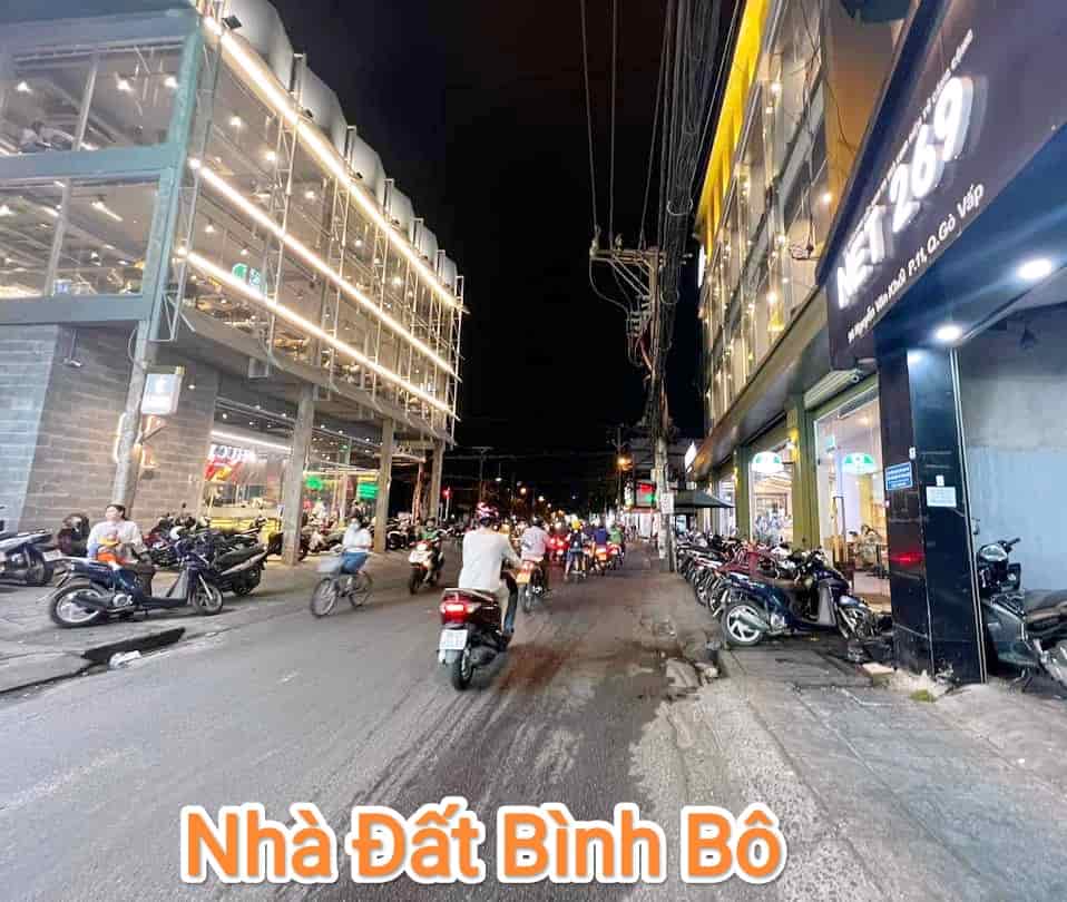 Bán đất tặng nhà 3 tầng HXH 7×7m, Nguyễn Văn Khối hơn 4tỷ8