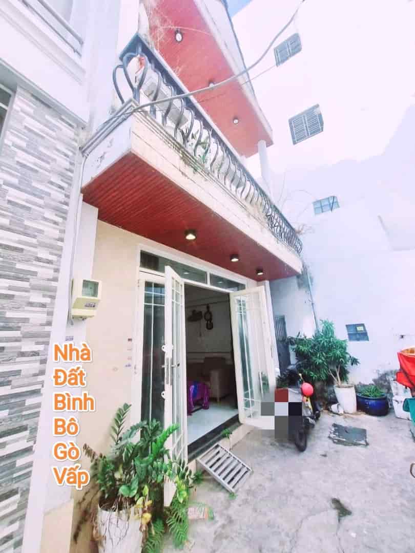 Bán nhà 1/ ngang 5m1 dài 12 sát Emart Phan Huy Ích P14 hơn 4 tỷ 6