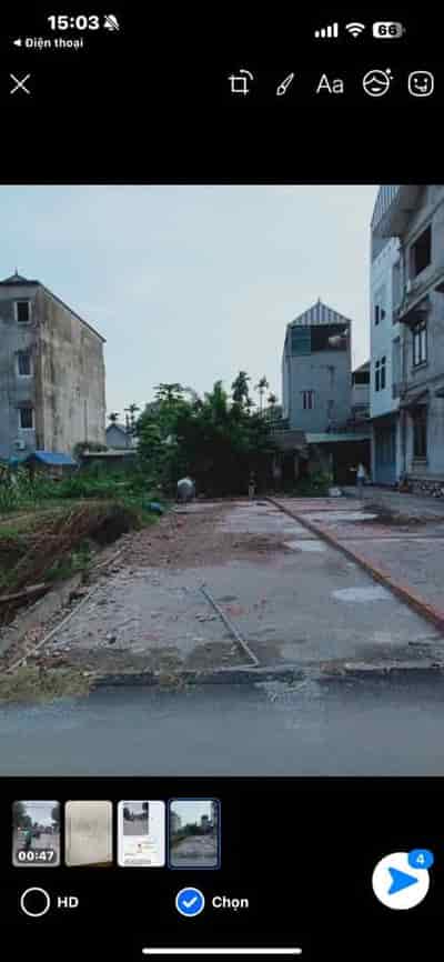 Bán mảnh đất 64m, MT 4m, đường Phúc Thành, Biên Giang, Hà Đông nhỉnh 5tỷ