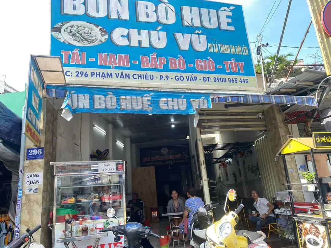 Cho thuê mặt bằng đường Phạm Văn Chiêu quận Gò Vấp, Hồ Chí Minh