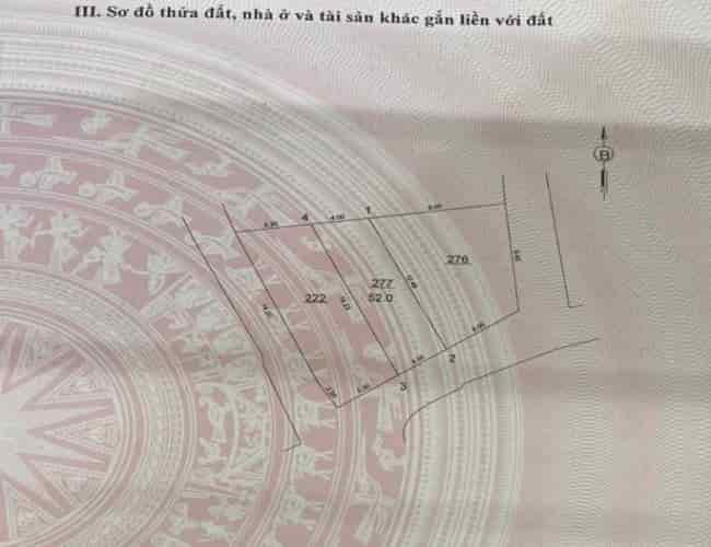 Chính chủ cần bán gấp mảnh 52m Thuận Tốn, Đa Tốn, Gia Lâm, Hà Nội