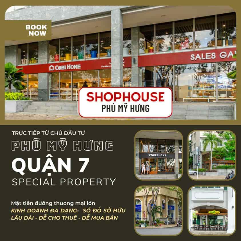 Phú Mỹ Hưng mở bán Shophouse khối đế với số lượng lớn nhất và đa dạng nhất từ trước đến nay