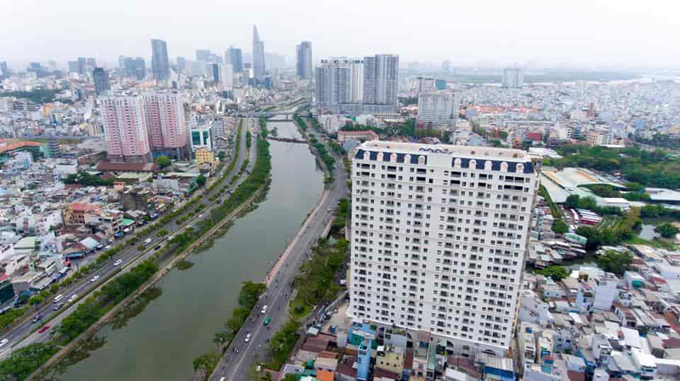 Bán rẻ căn hộ cao cấp Grand Riverside 50m2 full nội thất trung tâm Sài Gòn