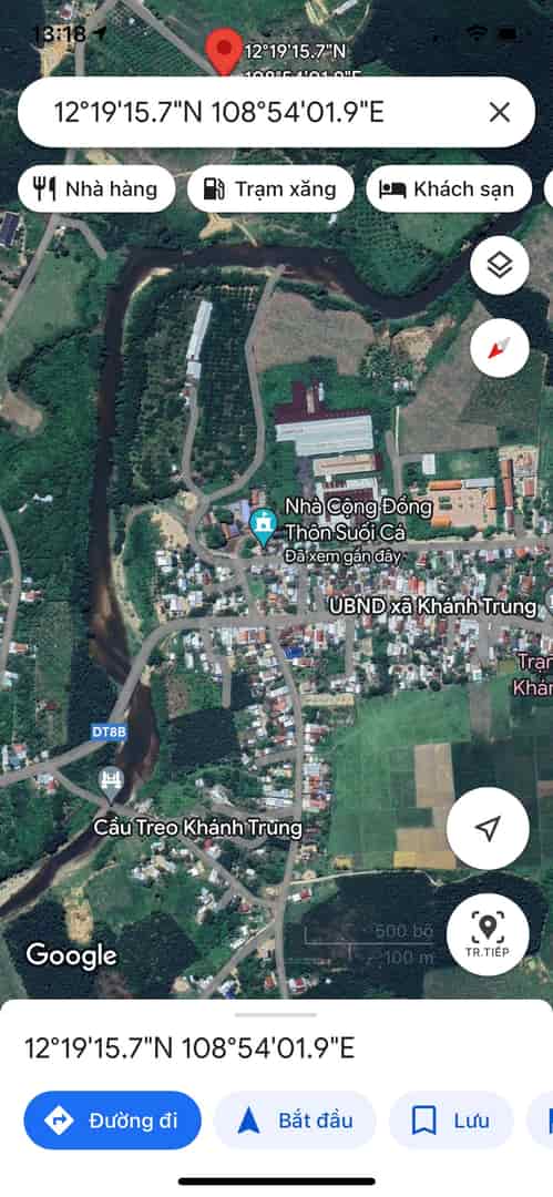 Bán đất ngộp cho vay cao gần sông đường ô tô gần khu dân cư Khánh Trung, Khánh Vĩnh