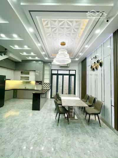 Cho thuê nhà KDC Anh Tuấn, 4 tầng, full nội thất