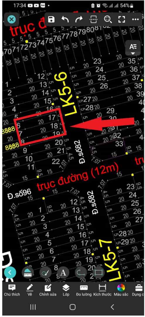 Bán nhanh lô đất đẹp tại kđt Mỹ Gia, gói 5 lô lk 5.6, giá cực tốt chỉ 28.5 triệu/m2, bao ép cọc