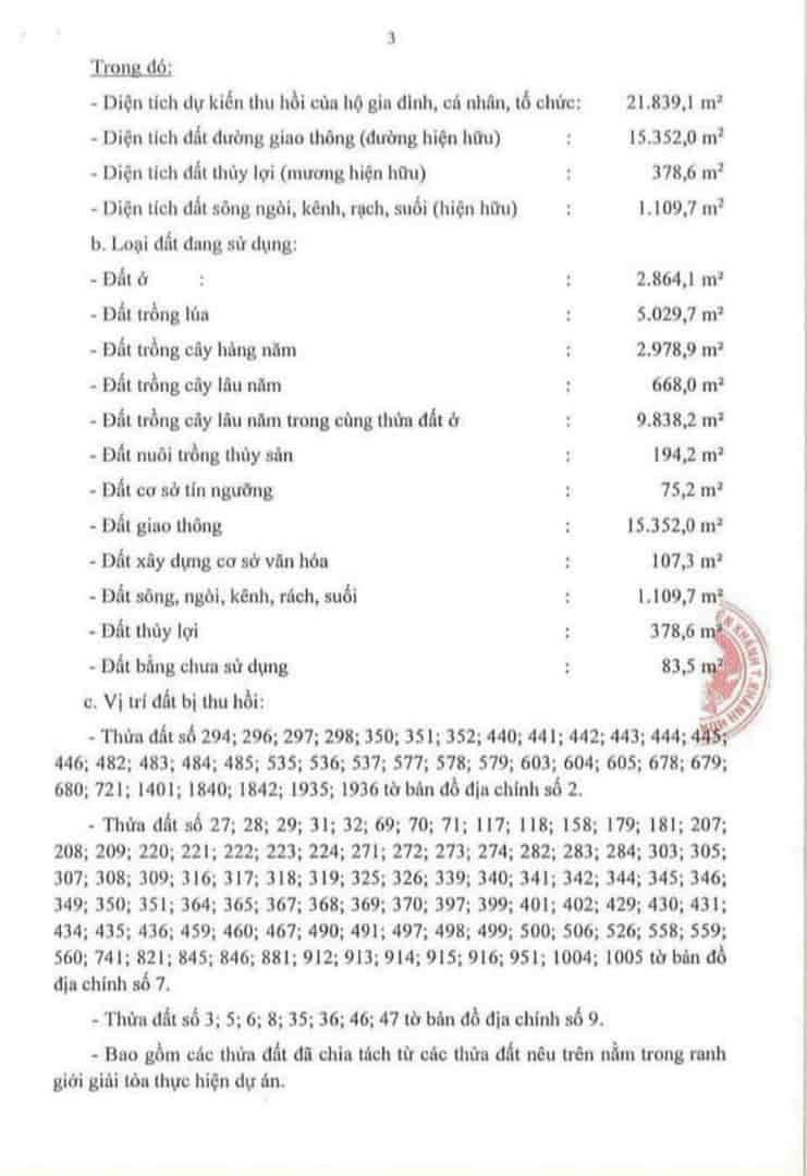 Chính chủ em cần sang nhượng lại lô đất xã Diên Lạc, Diên Khánh, Khánh Hòa / 5 tỷ 2