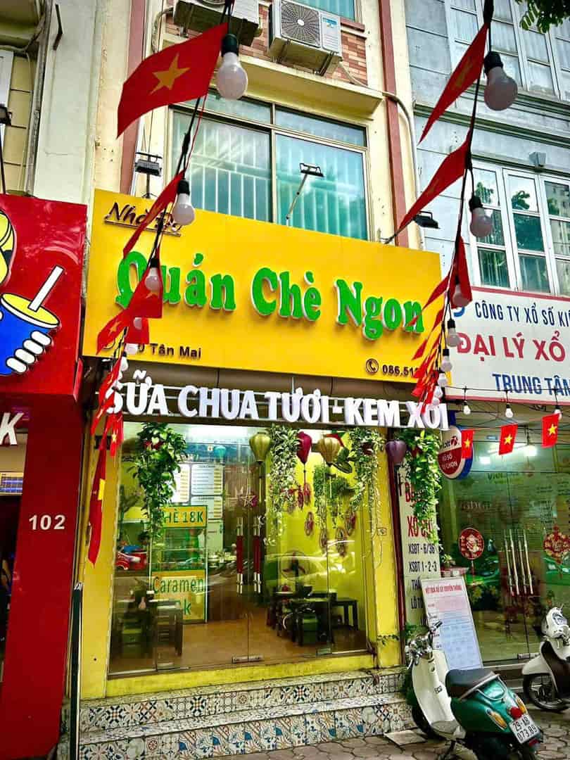 Giá tốt, chính chủ cần cho thuê nhanh mặt bằng tầng 1 mặt đường Tân Mai lớn, Hoàng Mai, 12 triệu/tháng