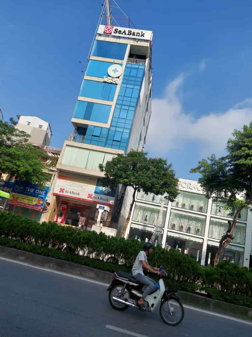 Đẹp bán tòa nhà vp Nguyễn Văn Cừ, Long Biên, thông sàn, đẳng cấp, DT 146x6m, 43 tỷ